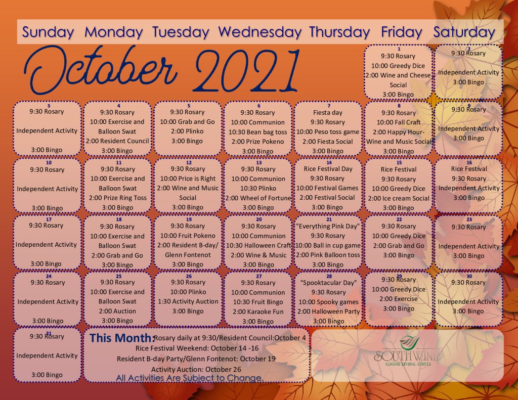 thumbnail of SWSLS October 2021 Calendar updated
