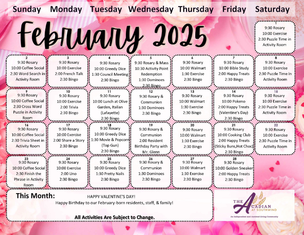 thumbnail of ACAD February 2025 Calendar FINAL